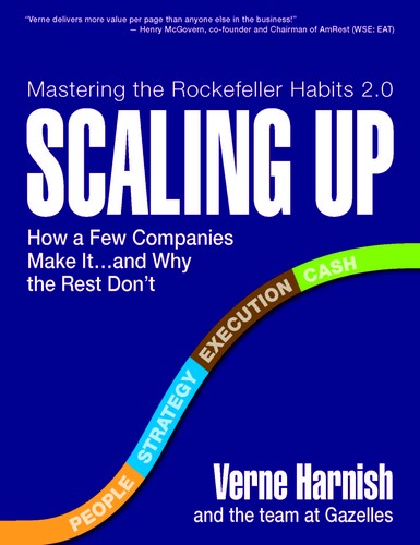 Scaling Up by Verne Harnish, book cover