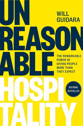 Unreasonable Hospitality by Will Guidara, book cover